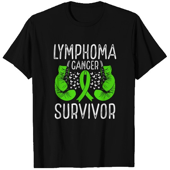 Lymphoma Cancer Survivor Awareness Ribbon Gloves T Shirts