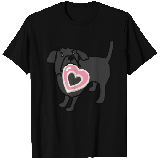 valentines day Dog puppy pet owners gift be mine T Shirts