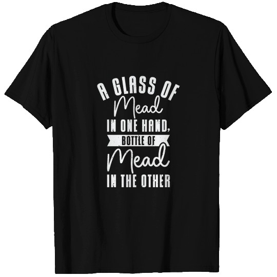 Honey Wine Mead Bee Home Brewer Viking Renaissance T Shirts