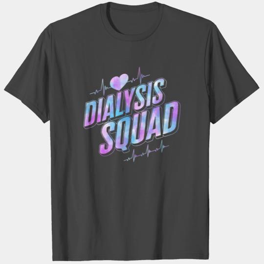 Dialysis Nurse T Shirts, Dialysis Squad Heartbeat