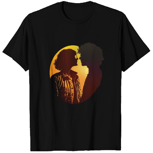 Sweet Couple's Embrace, Valentine's Gift, T Shirts