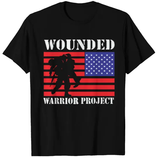 Wounded Warrior Project Us Flag T Shirts