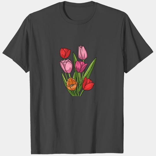 Tulip Gardening Bouquet Tulips T Shirts