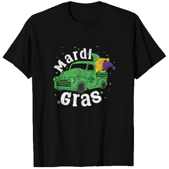 Truck Festival Parade Beads Mardi Gras T Shirts