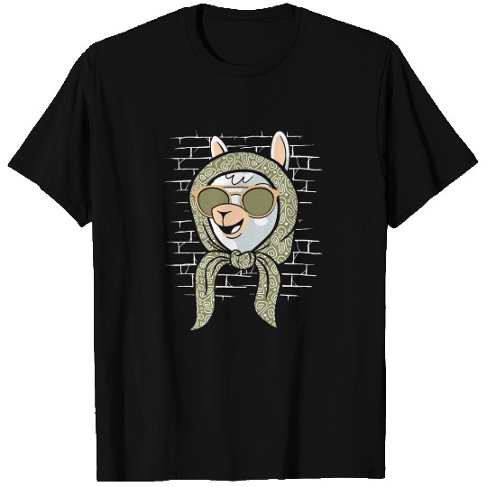 Alpaca Alpaka Scarf Sunglasses T Shirts
