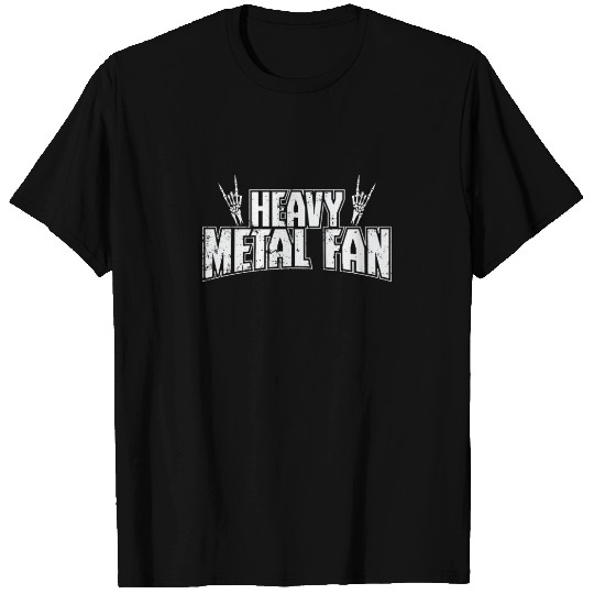 Heavy Metal Fan Music Band Genre T Shirts