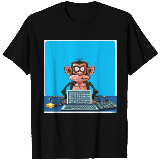 programmer monkey T Shirts