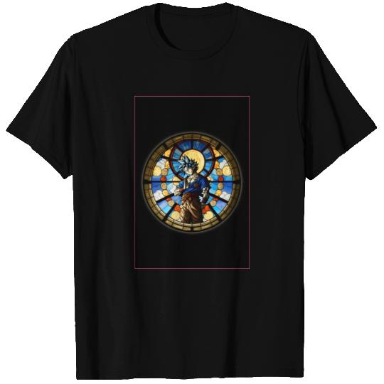 Catholic Goku - Parodic design T Shirts