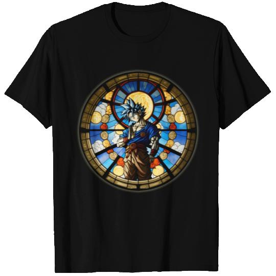 Catholic Goku - Parodic design T Shirts
