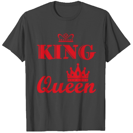 KING QUEEN T Shirts