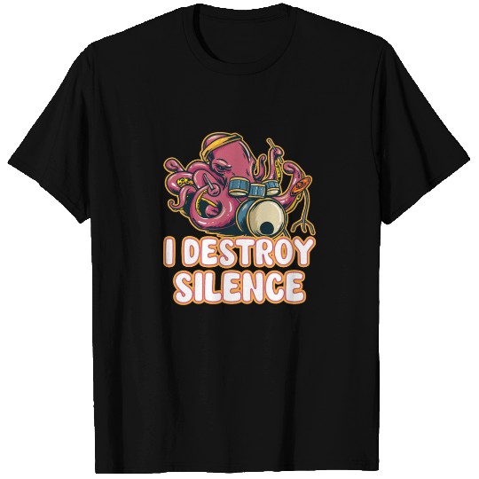 Drummer Drums Music Drum Set Drumming T Shirts
