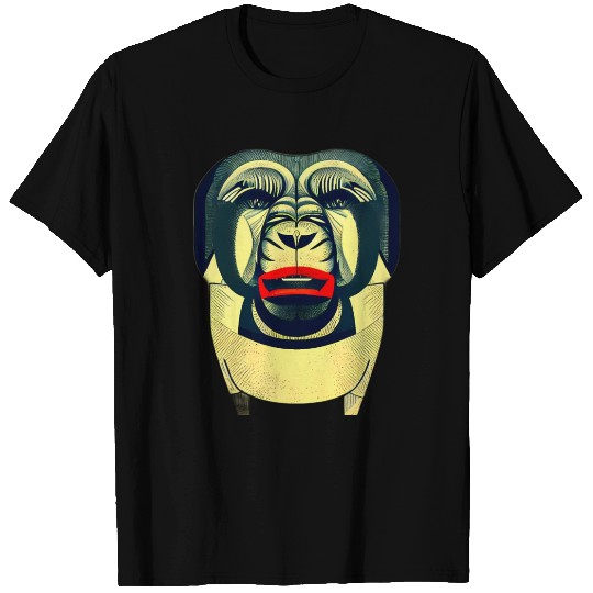 Monkey Chimpanzee Ape T Shirts