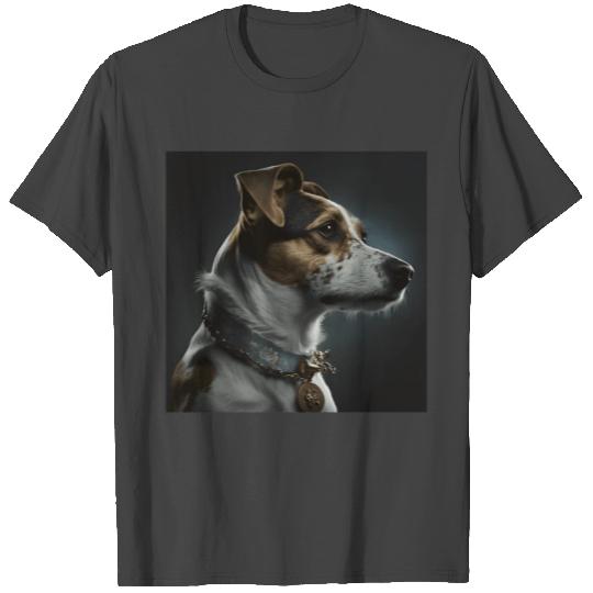 Jack Russell Terrier dog Portrait dogs T Shirts