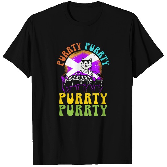 Purrty Piano Cat Musician Musical Pianist Music T Shirts
