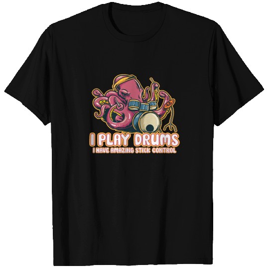 Drummer Drums Music Drum Set Drumming T Shirts