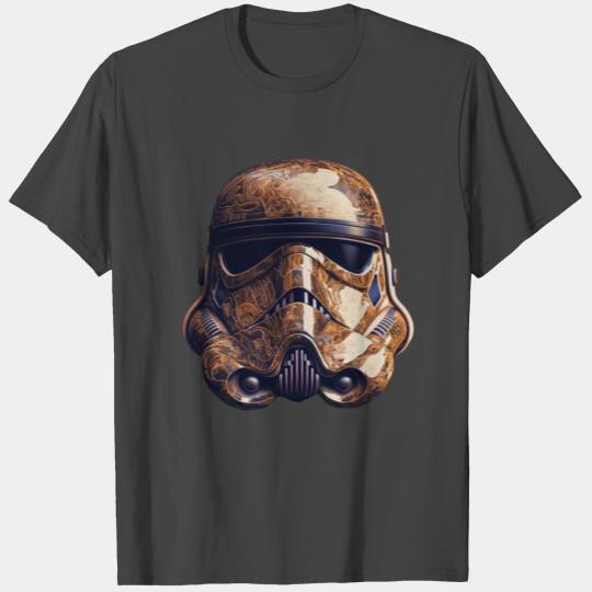 Glossy Batik Character Mask T Shirts