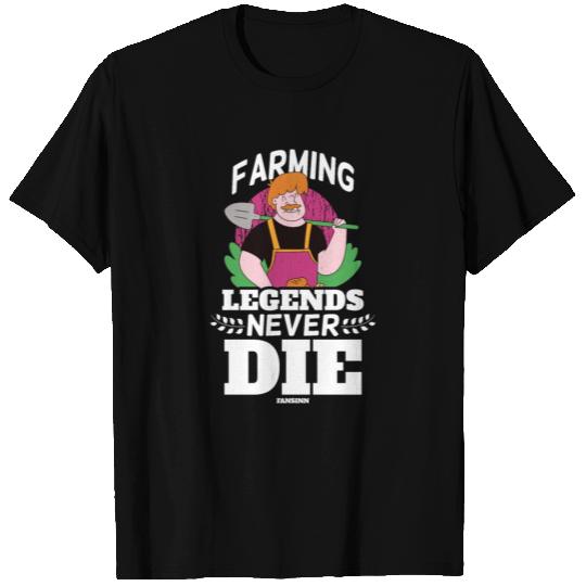 Farming Legends Never Die T Shirts