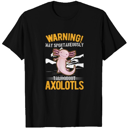 Axolotl Gift Salamander T Shirts