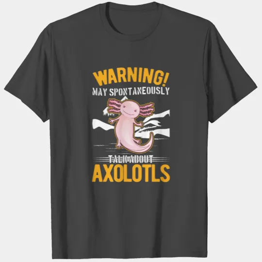 Axolotl Gift Salamander T Shirts
