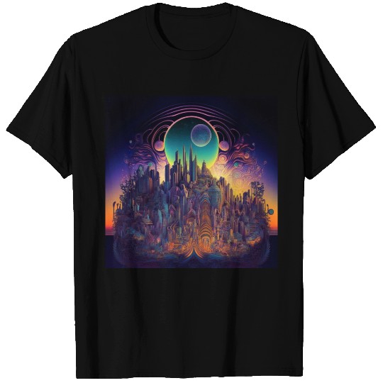 Psychedelic City 7 T Shirts