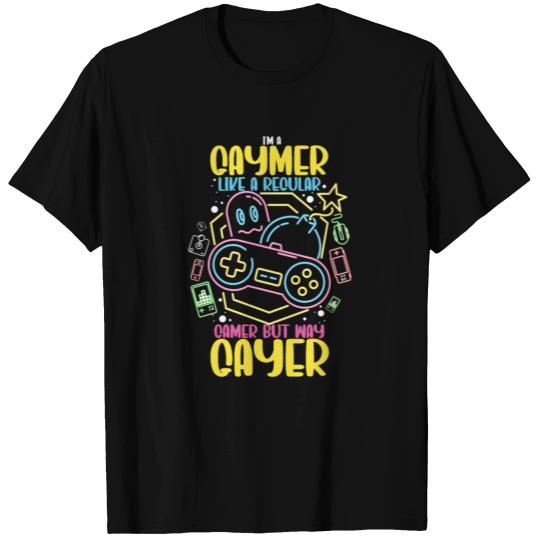 Humorous Gaymer like a regular Gamer Sarcastic T Shirts