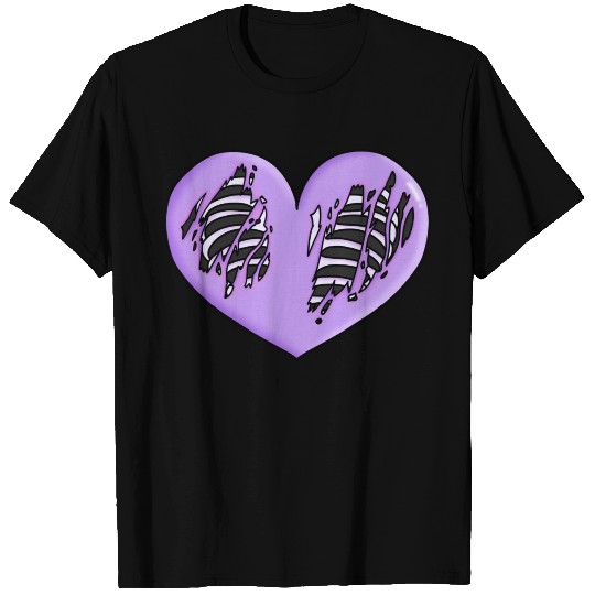 Chibi Skeleton Rib Cage Heart T Shirts