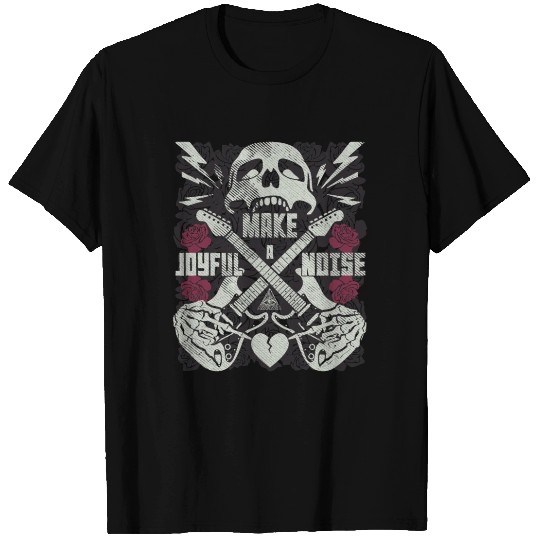 Make a joyful noise with a guitar T Shirts