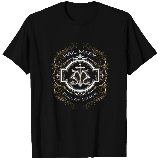 Ave Maria Schubert Latin Mass Blessed Mother Mary T Shirts