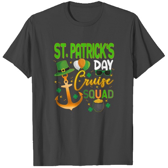 St Patrick's Day Cruise Squad Group Matching T Shirts