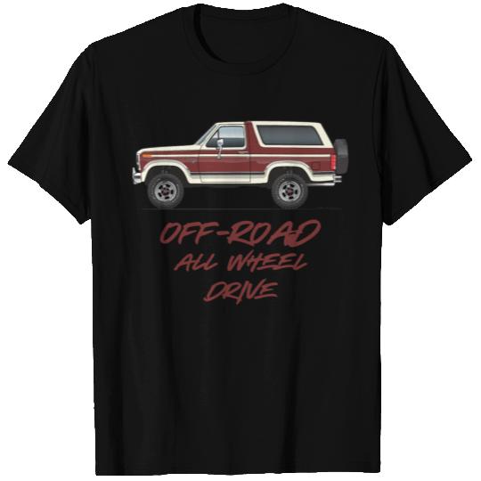 off road Maroon T Shirts