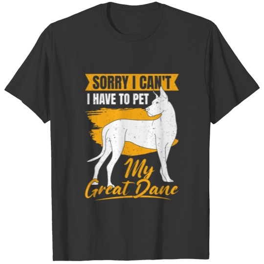 Great Dane German Mastiff Dog Lover Gift T Shirts