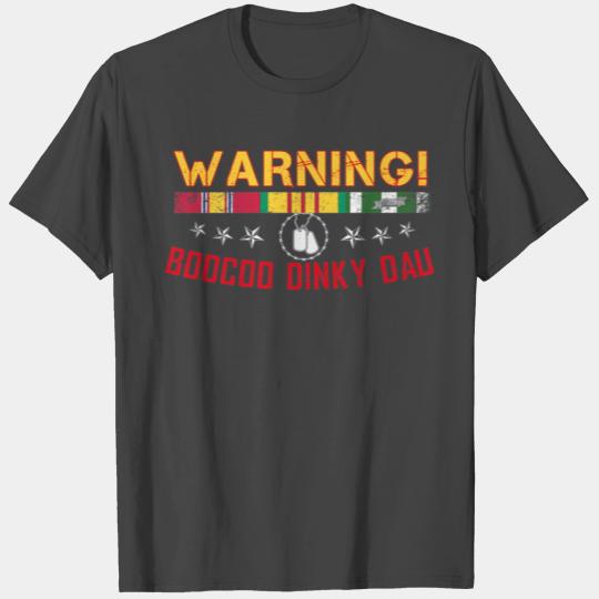 Vietnam Veteran Boocoo Dinky Dau Premium T Shirts