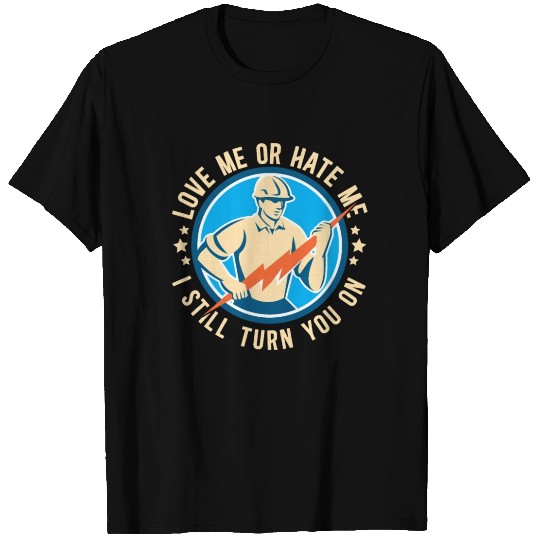Funny Electrical Lineman Saying Thank A Lineman T Shirts