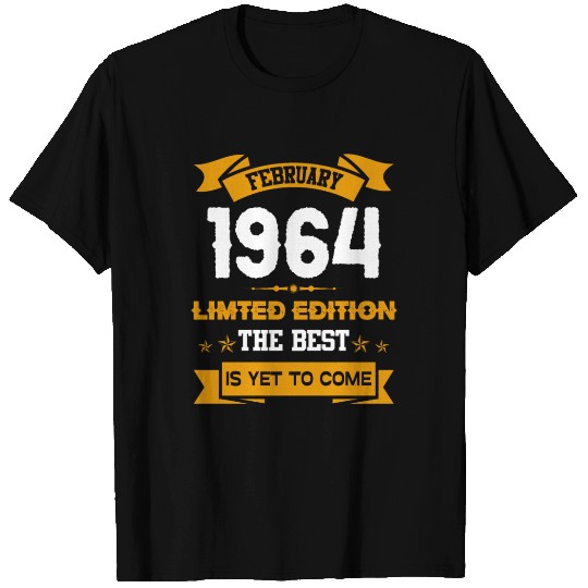 February 1964 Birthday Surprise T Shirts
