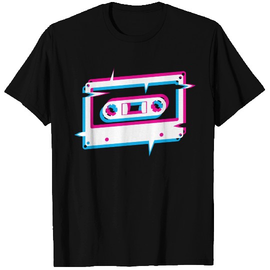 Cassette Tape - Glitch T Shirts