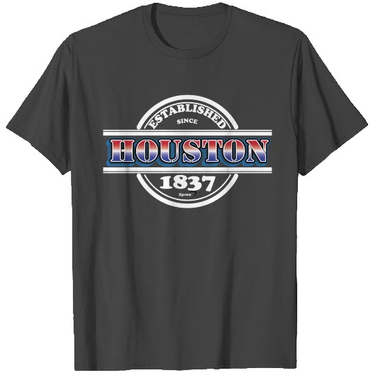 Established Houston 1837 T Shirts