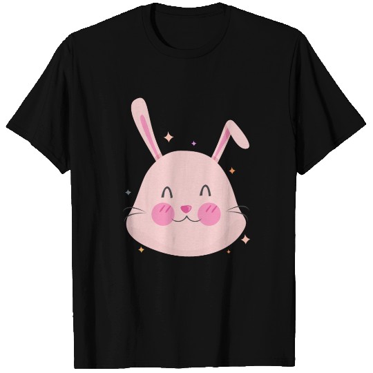 Cute Rabbit Bunny Cartoon Animals Character Design T Shirts