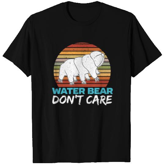 Water Bear Don't Care Moss Piglet Tardigrade T Shirts