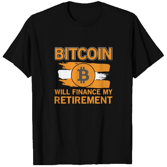 Bitcoin Retirement Crypto Currency T Shirts
