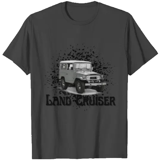 Toyota Land Cruiser J40 Off-Road Car Splash T Shirts