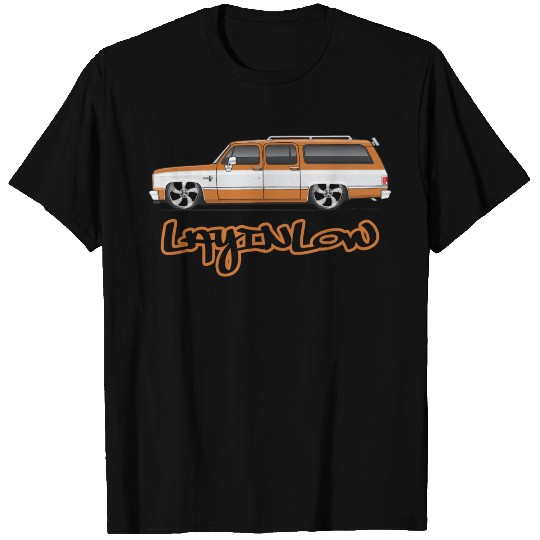 layinlow Burnt Orange T Shirts