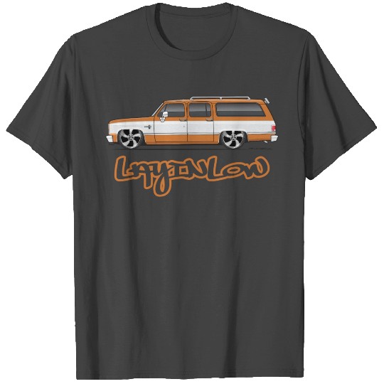 layinlow Burnt Orange T Shirts