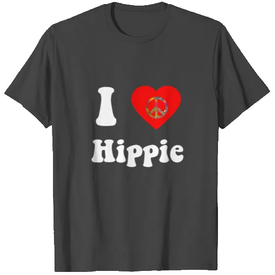 Hippie Peace Groovy FlowerPower Boho Woodstock T Shirts