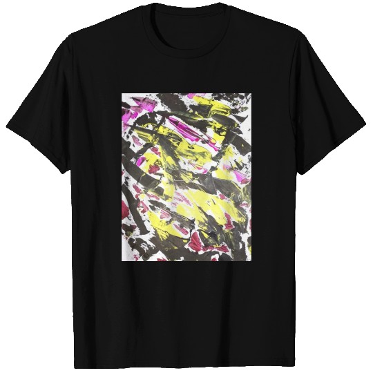 Abstract Design - Eye Catching Color Combo T Shirts