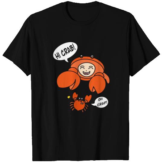 Cute chibi cartoon crab T Shirts
