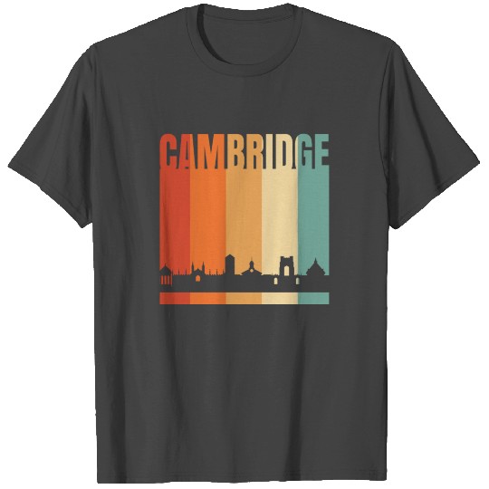 Cambridge City Skyline T Shirts