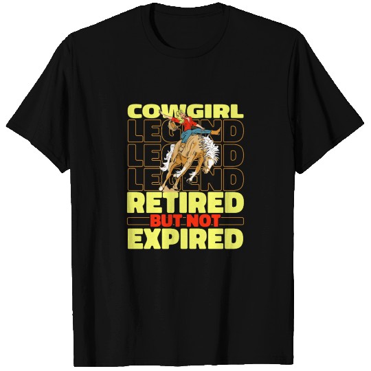 Rodeo Cowgirl Retired T Shirts
