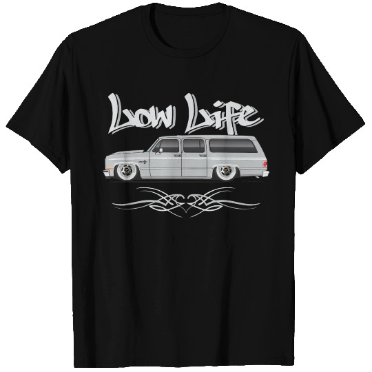 low life Light Silver T Shirts