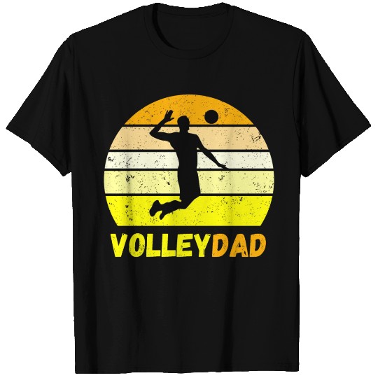 VolleyDad Volleyball Father T Shirts