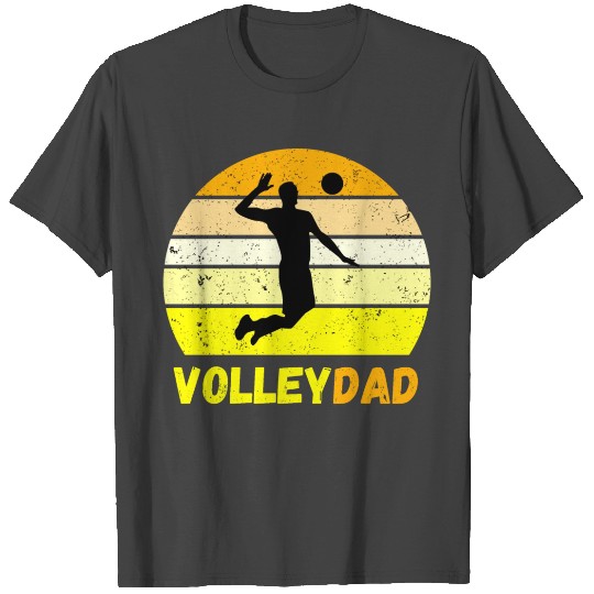 VolleyDad Volleyball Father T Shirts